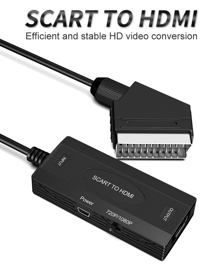 Scart to HDMI Adapter